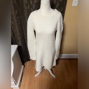 Sweater dress cozy and chic